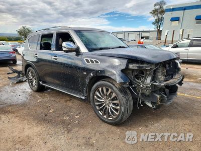 Czwarte zdjęcie samochodu z boku: 2015 INFINITI QX80 BASE VIN:JN8AZ2NE9F9086363 - miniatura