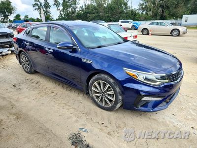Czwarte zdjęcie samochodu z boku: 2019 KIA OPTIMA LX VIN:5XXGT4L35KG366590 - miniatura