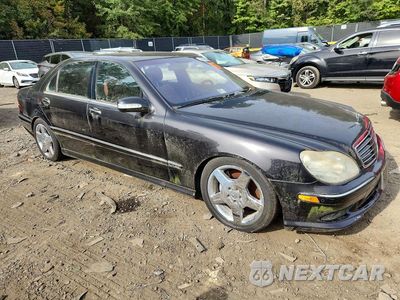 Czwarte zdjęcie samochodu z boku: 2003 MERCEDES-BENZ S 600 VIN:WDBNG76J43A355924 - miniatura