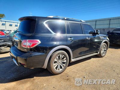 Trzecie zdjęcie samochodu z tyłu: 2018 NISSAN ARMADA SL VIN:JN8AY2NCXJX500045 - miniatura