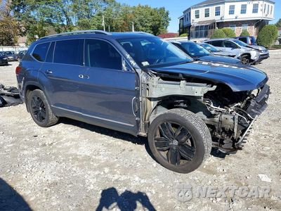 Czwarte zdjęcie samochodu z boku: 2018 VOLKSWAGEN ATLAS SEL PREMIUM VIN:1V2NR2CA9JC584747 - miniatura