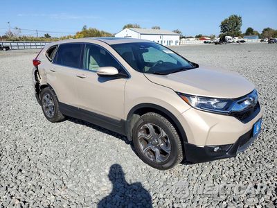 Czwarte zdjęcie samochodu z boku: 2017 HONDA CR-V EX VIN:5J6RW2H51HL073223 - miniatura