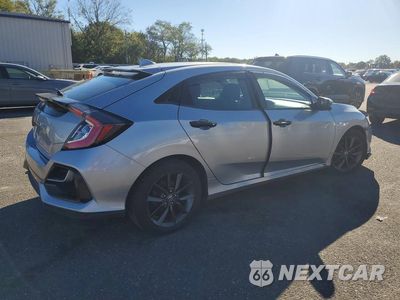 Trzecie zdjęcie samochodu z tyłu: 2020 HONDA CIVIC EX VIN:SHHFK7H69LU422438 - miniatura