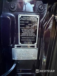 Zdjęcie 10 z 10 samochodu: 1997 BENTLEY BROOKLANDS VIN:SCBZE19C8VCX59970 - miniatura