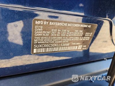 Zdjęcie 13 z 13 samochodu: 2019 BMW X5 XDRIVE40I VIN:5UXCR6C50KLL53898 - miniatura