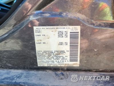 Zdjęcie 12 z 12 samochodu: 2021 NISSAN ALTIMA SV VIN:1N4BL4DV2MN317015 - miniatura