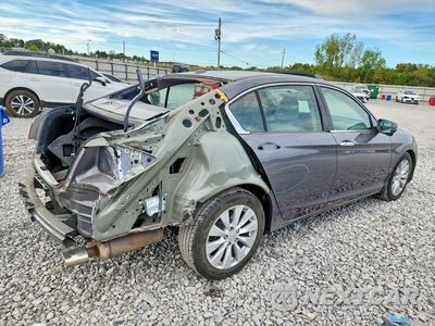 Trzecie zdjęcie samochodu z tyłu: 2013 HONDA ACCORD EXL VIN:1HGCR2F81DA182109 - miniatura