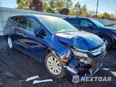 Czwarte zdjęcie samochodu z boku: 2020 HONDA ODYSSEY ELITE VIN:5FNRL6H98LB000533 - miniatura
