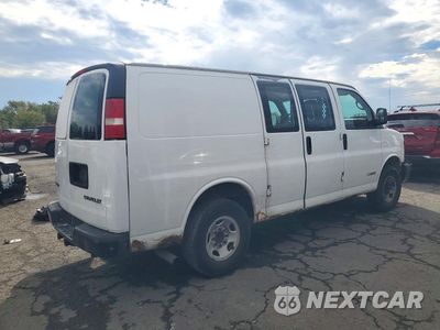 Trzecie zdjęcie samochodu z tyłu: 2006 CHEVROLET EXPRESS G2500 VIN:1GCGG25V961273032 - miniatura