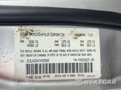 Zdjęcie 12 z 12 samochodu: 2007 CHRYSLER 300 TOURING VIN:2C3LA53G47H833505 - miniatura