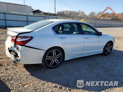 Trzecie zdjęcie samochodu z tyłu: 2017 HONDA ACCORD SPORT VIN:1HGCR2F53HA029436 - miniatura