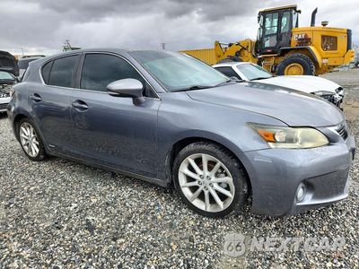 Czwarte zdjęcie samochodu z boku: 2013 LEXUS CT 200 VIN:JTHKD5BH3D2151839 - miniatura