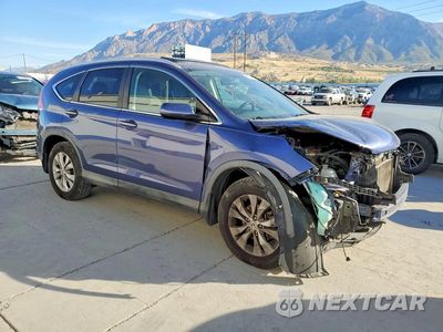 Czwarte zdjęcie samochodu z boku: 2013 HONDA CR-V EXL VIN:2HKRM4H70DH643302 - miniatura