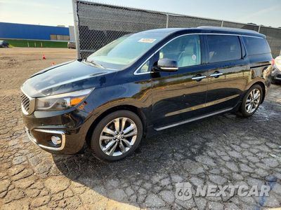 2016 KIA SEDONA SXL KNDME5C19G6155657 - główne zdjęcie licytacji z USA - miniatura