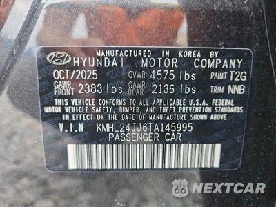 Zdjęcie 12 z 12 samochodu: 2026 HYUNDAI SONATA HYBRID BLUE VIN:KMHL24JJ6TA145995 - miniatura