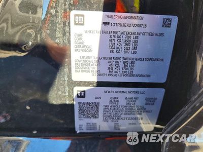 Zdjęcie 12 z 12 samochodu: 2026 GMC SIERRA K1500 ELEVATION-L VIN:1GTRUJEK2TZ208716 - miniatura