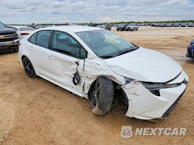 Czwarte zdjęcie samochodu z boku: 2022 TOYOTA COROLLA LE VIN:5YFEPMAE8NP326094 - miniatura