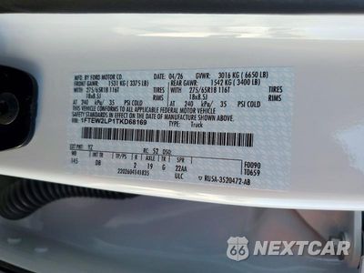 Zdjęcie 13 z 13 samochodu: 2026 FORD F150 STX VIN:1FTEW2LP1TKD68169 - miniatura