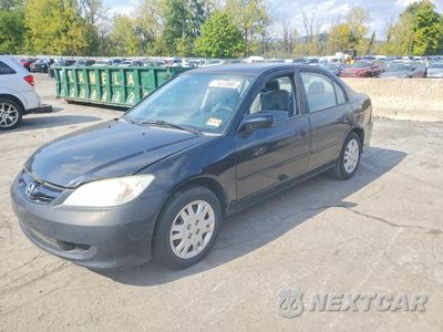 2005 HONDA CIVIC 2HGES165X5H625874 - główne zdjęcie licytacji z USA - miniatura