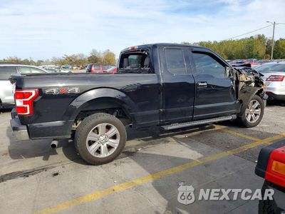 Trzecie zdjęcie samochodu z tyłu: 2018 FORD F150 SUPER CAB VIN:1FTFX1EG0JFC77683 - miniatura