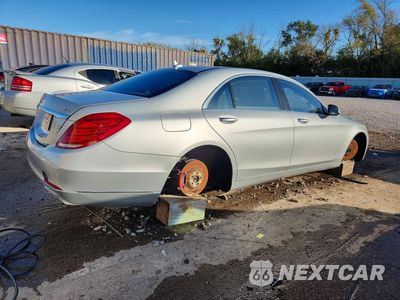 Trzecie zdjęcie samochodu z tyłu: 2015 MERCEDES-BENZ S 550 4MATIC VIN:WDDUG8FB7FA145582 - miniatura