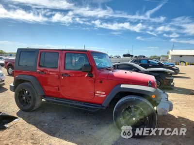 Czwarte zdjęcie samochodu z boku: 2010 JEEP WRANGLER UNLIMITED SPORT VIN:1J4BA3H19AL109460 - miniatura