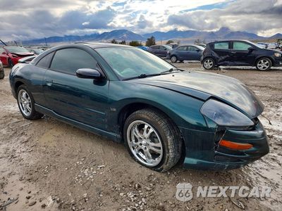 Czwarte zdjęcie samochodu z boku: 2000 MITSUBISHI ECLIPSE GT VIN:4A3AC54L9YE164744 - miniatura