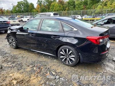 Drugie zdjęcie samochodu z przodu: 2022 HONDA CIVIC EX VIN:2HGFE1F72NH313948 - miniatura