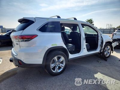 Trzecie zdjęcie samochodu z tyłu: 2015 TOYOTA HIGHLANDER HYBRID LIMITED VIN:5TDDCRFH6FS012802 - miniatura