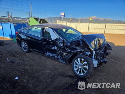 Czwarte zdjęcie samochodu z boku: 2017 HYUNDAI SONATA SPORT VIN:5NPE34AF7HH501036 - miniatura
