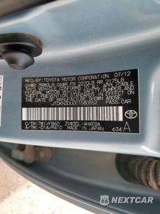 Zdjęcie 12 z 12 samochodu: 2012 TOYOTA PRIUS TWO VIN:JTDKN3DU0C1580552 - miniatura