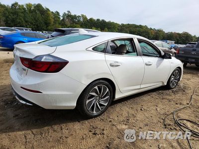 Trzecie zdjęcie samochodu z tyłu: 2019 HONDA INSIGHT TOURING VIN:19XZE4F91KE006857 - miniatura
