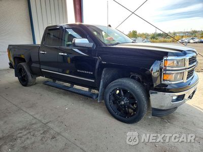 Czwarte zdjęcie samochodu z boku: 2014 CHEVROLET SILVERADO K1500 LTZ VIN:1GCVKSEC1EZ232849 - miniatura