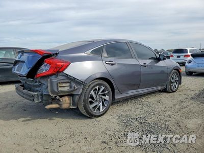 Trzecie zdjęcie samochodu z tyłu: 2016 HONDA CIVIC EX VIN:2HGFC2F71GH503772 - miniatura