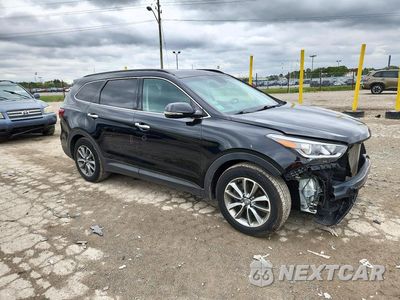 Czwarte zdjęcie samochodu z boku: 2017 HYUNDAI SANTA FE SE VIN:KM8SNDHF4HU187169 - miniatura