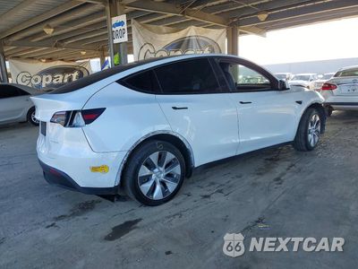 Trzecie zdjęcie samochodu z tyłu: 2022 TESLA MODEL Y VIN:7SAYGDEE3NF435892 - miniatura