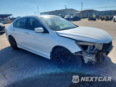 Czwarte zdjęcie samochodu z boku: 2016 HONDA ACCORD SPORT VIN:1HGCR2F58GA239755 - miniatura