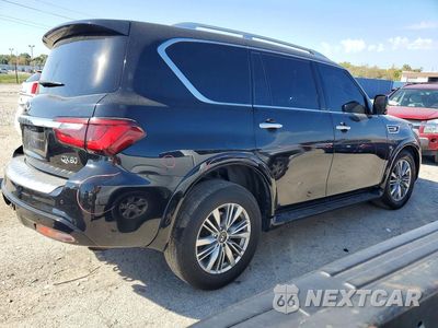 Trzecie zdjęcie samochodu z tyłu: 2020 INFINITI QX80 LUXE VIN:JN8AZ2NF7L9702968 - miniatura