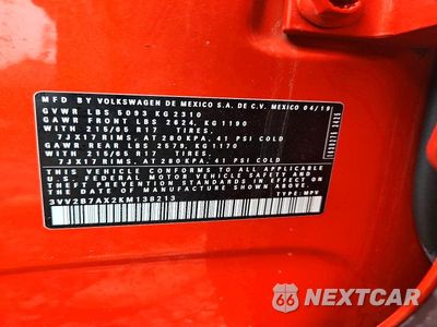 Zdjęcie 13 z 13 samochodu: 2019 VOLKSWAGEN TIGUAN SE VIN:3VV2B7AX2KM138213 - miniatura