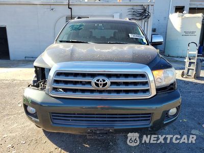 Piąte zdjęcie samochodu w środku: 2008 TOYOTA SEQUOIA PLATINUM VIN:5TDBY67A18S021824 - miniatura