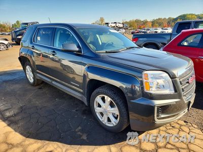Czwarte zdjęcie samochodu z boku: 2017 GMC TERRAIN VIN:2GKFLSEK1H6191880 - miniatura