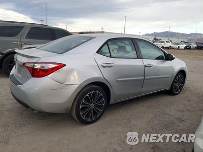 Trzecie zdjęcie samochodu z tyłu: 2015 TOYOTA COROLLA S PLUS VIN:5YFBURHE2FP202290 - miniatura