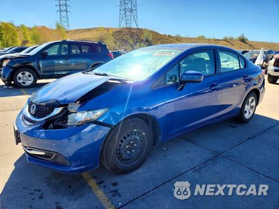 2015 HONDA CIVIC LX 19XFB2F50FE063957 - główne zdjęcie licytacji z USA - miniatura