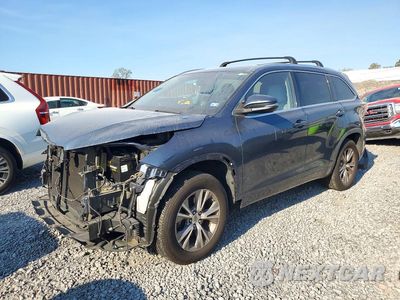 2014 TOYOTA HIGHLANDER XLE 5TDKKRFH9ES035130 - główne zdjęcie licytacji z USA - miniatura