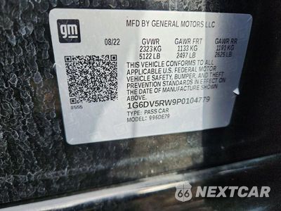 Zdjęcie 12 z 12 samochodu: 2023 CADILLAC CT5-V VIN:1G6DV5RW9P0104779 - miniatura