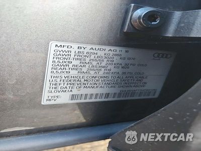 Zdjęcie 12 z 12 samochodu: 2017 AUDI Q7 PREMIUM VIN:WA1AHAF77HD037293 - miniatura