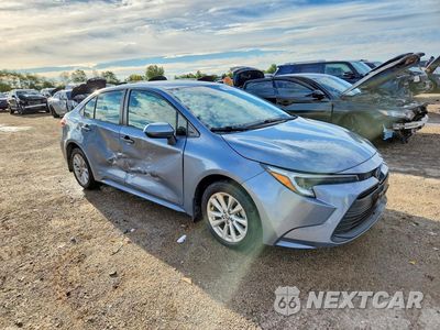Czwarte zdjęcie samochodu z boku: 2024 TOYOTA COROLLA HYBRID LE VIN:JTDBDMHE8RJ004812 - miniatura