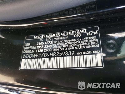 Zdjęcie 12 z 12 samochodu: 2017 MERCEDES-BENZ C 300 4MATIC VIN:WDDWF4KB9HR259839 - miniatura