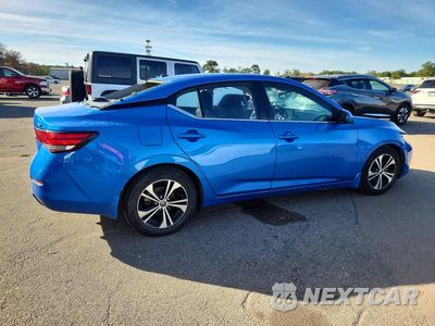 Trzecie zdjęcie samochodu z tyłu: 2020 NISSAN SENTRA SV VIN:3N1AB8CV8LY210010 - miniatura
