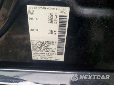 Zdjęcie 12 z 12 samochodu: 2023 NISSAN ALTIMA SV VIN:1N4BL4DV8PN324359 - miniatura
